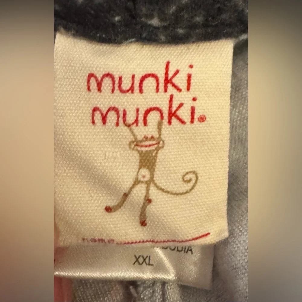 Munki Munki Women’s Flannel Pajama Pants Bundle Owls and Skis Size XXL